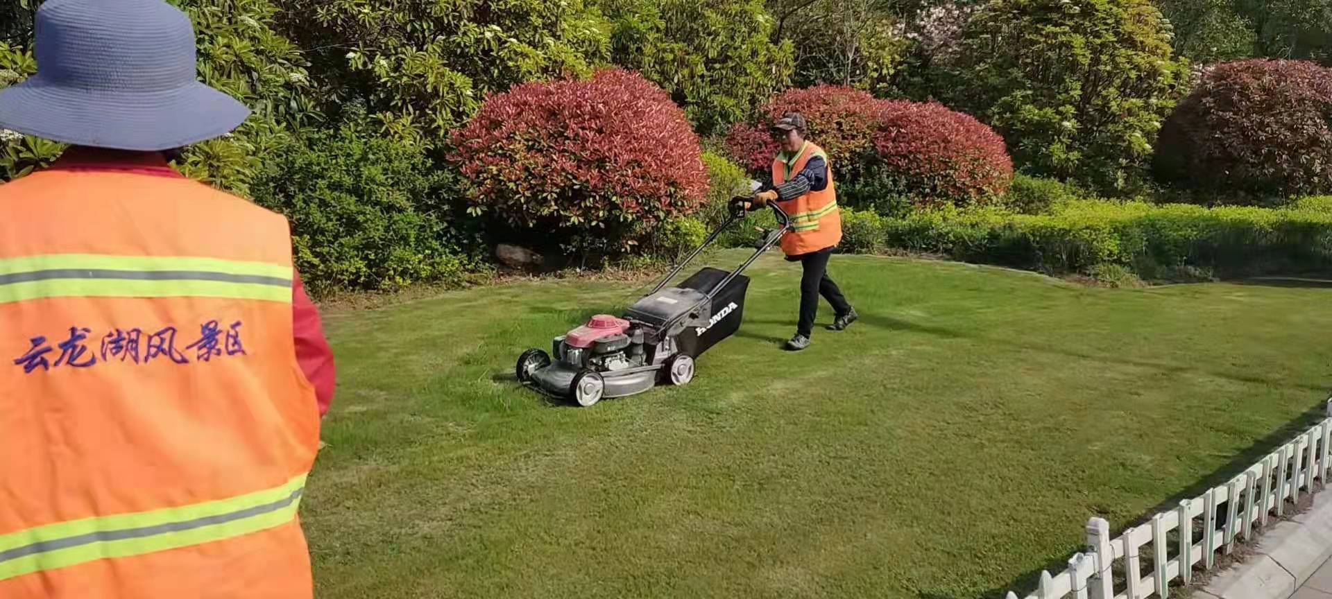 助力“徐马” | 天美公司打响2021徐州马拉松云龙湖珠山景区沿线后勤服务保障战