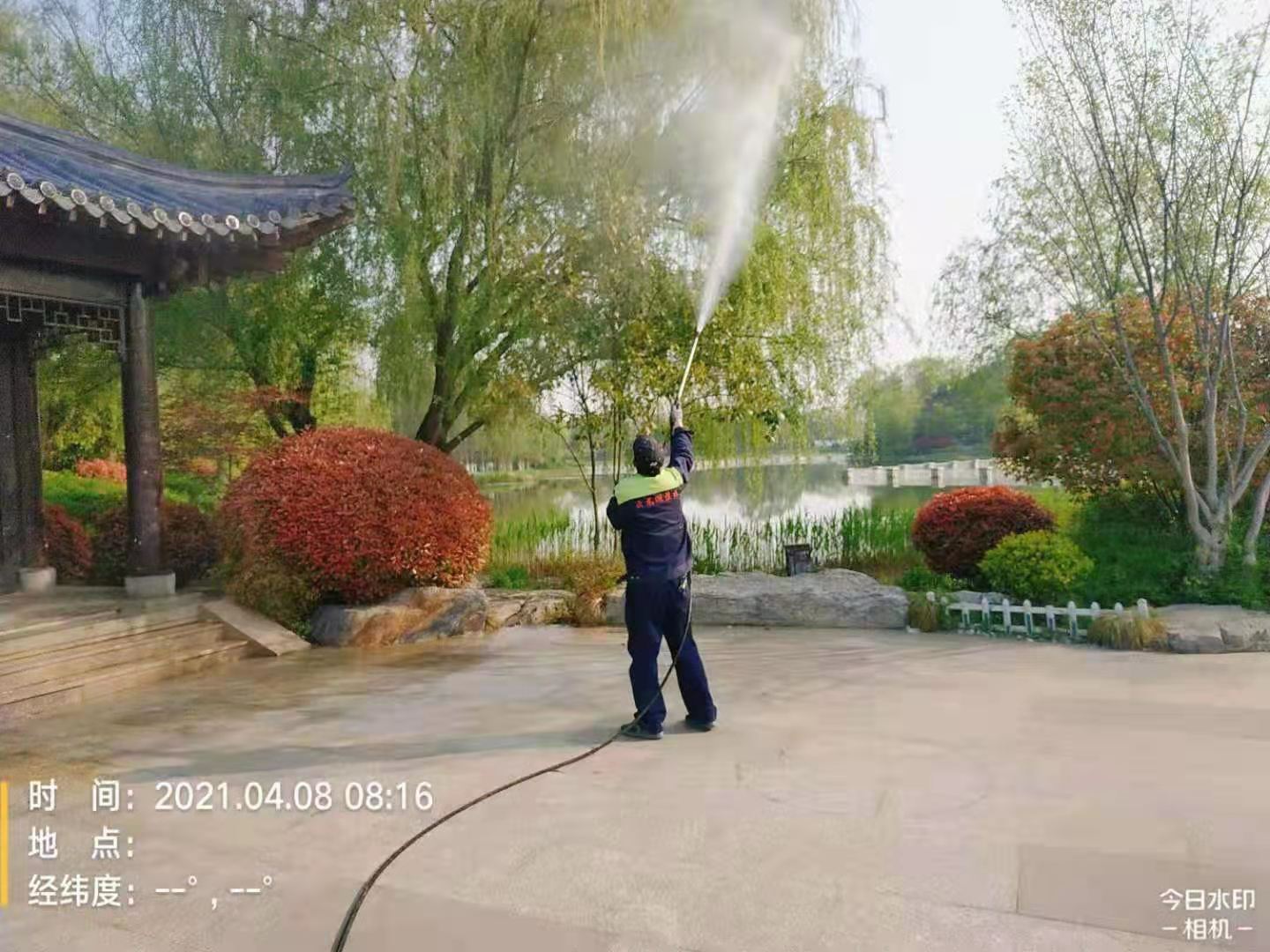 助力“徐马” | 天美公司打响2021徐州马拉松云龙湖珠山景区沿线后勤服务保障战